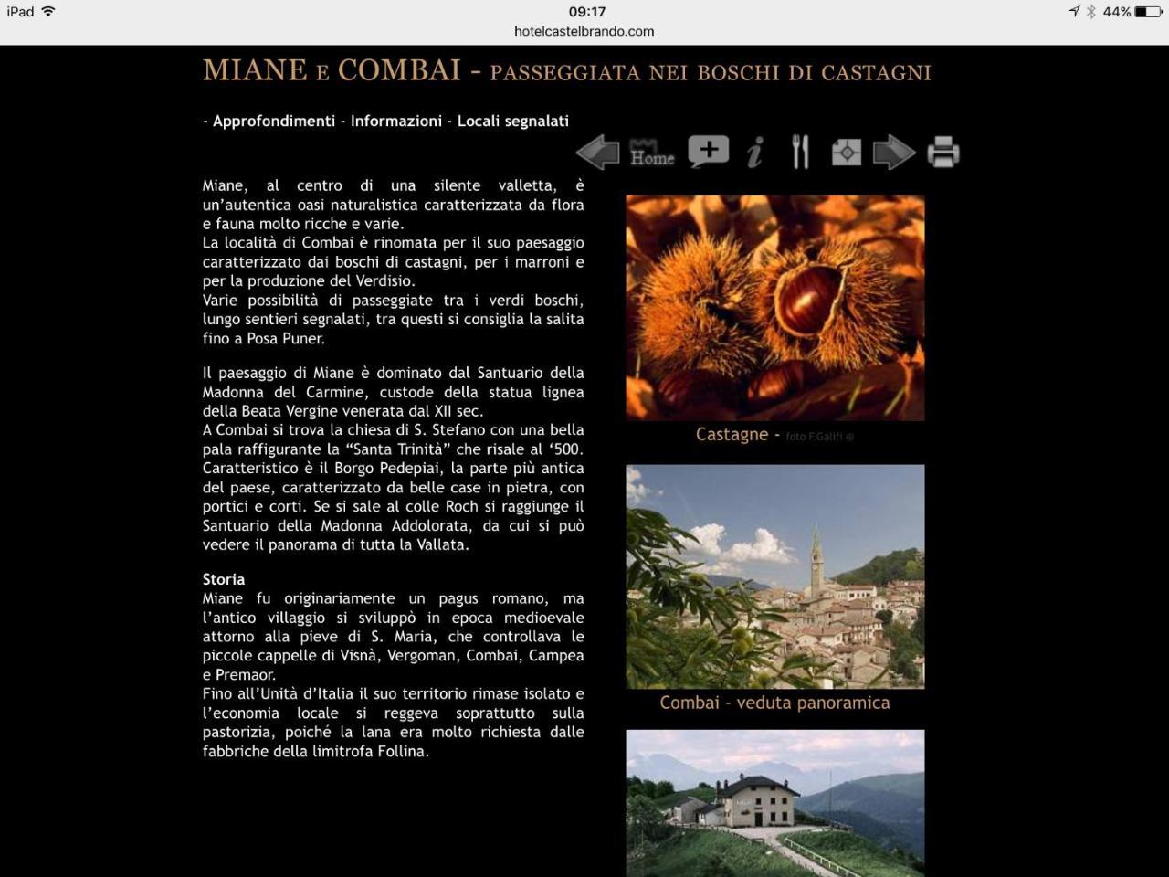 B&B Casa Lisa Miane Exteriér fotografie